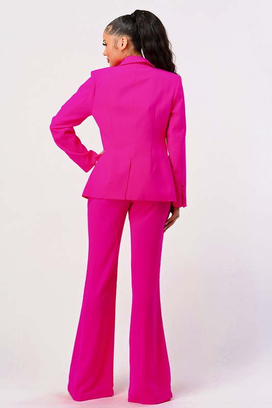 2pcs Sexy Black Cut Out Suit