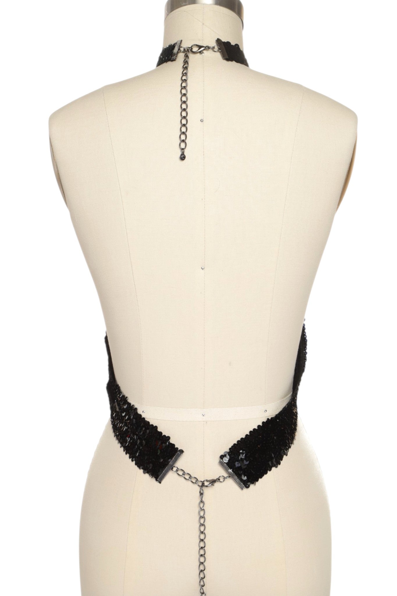 1 Elastic Sequins Body Chain