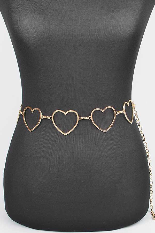 Heart Chain Belt