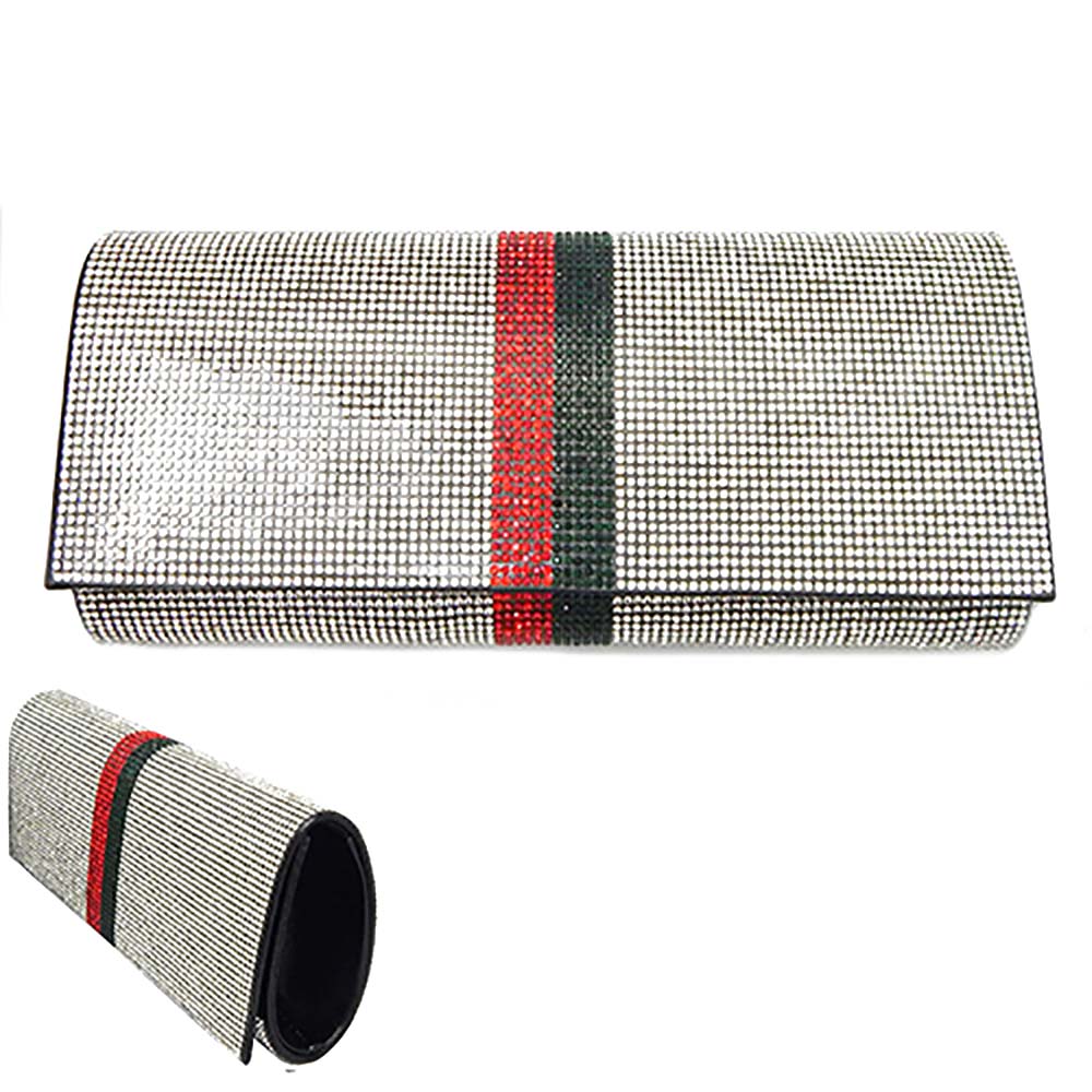 Bling Evening Clutch Crossbody Bag