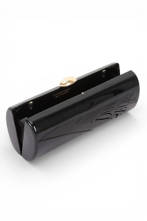 1 Glossy Vegan Patent Leather Clutch Bags
