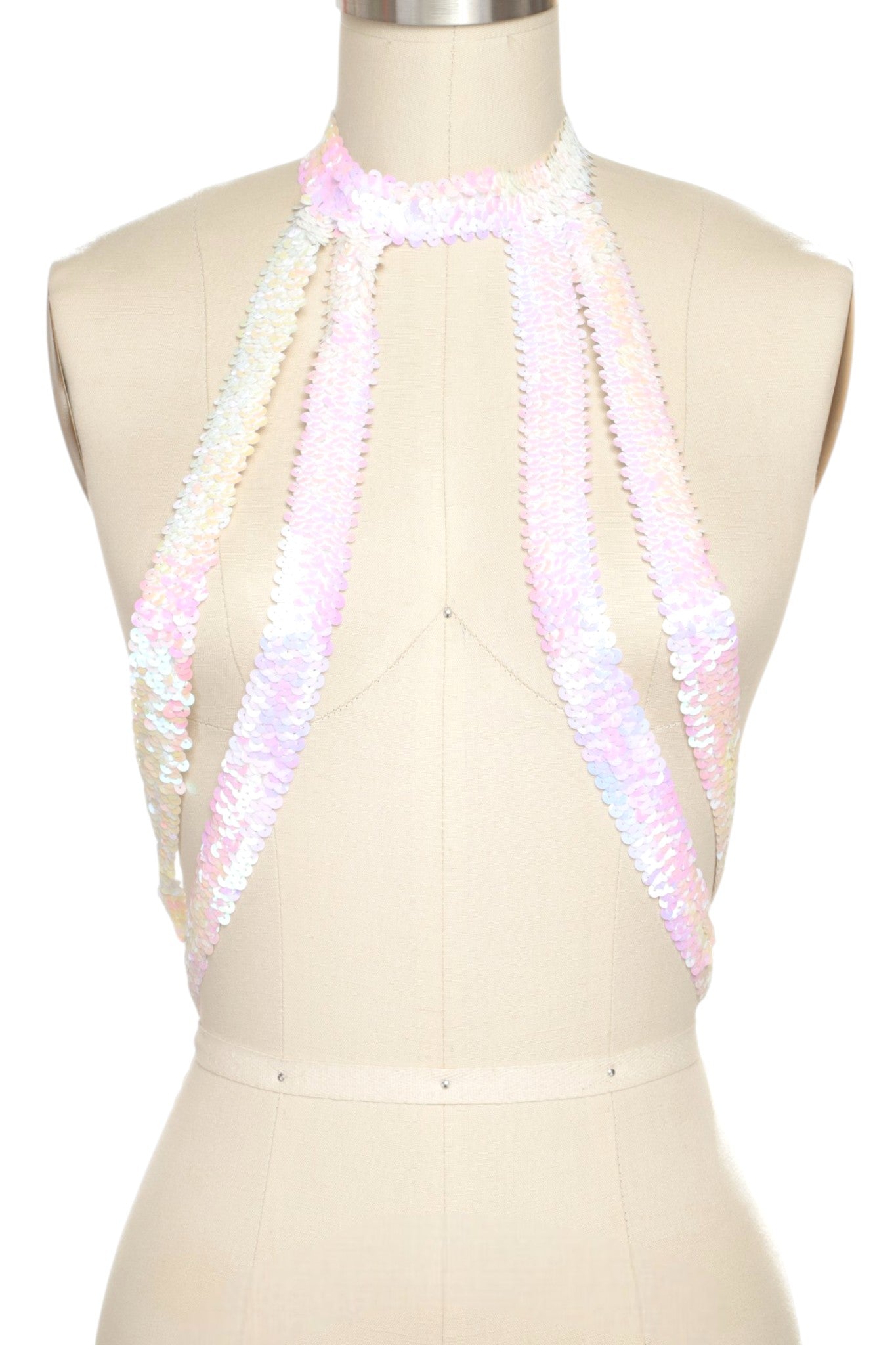 1 Elastic Sequins Body Chain