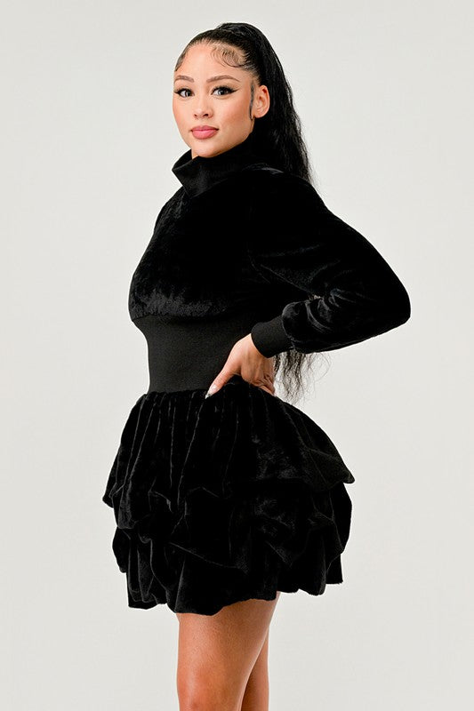 Merry Go Around Ruffle Long Sleeve