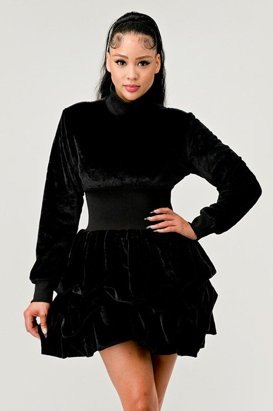 Merry Go Around Ruffle Long Sleeve