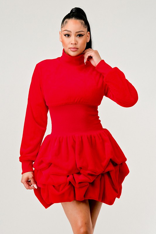 Merry Go Around Ruffle Long Sleeve