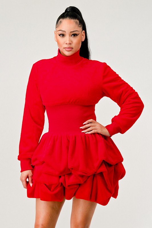 Merry Go Around Ruffle Long Sleeve