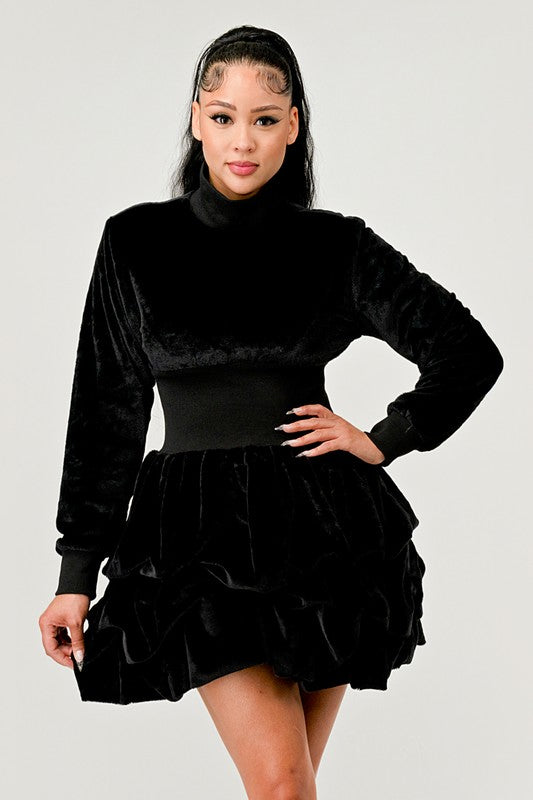 Merry Go Around Ruffle Long Sleeve