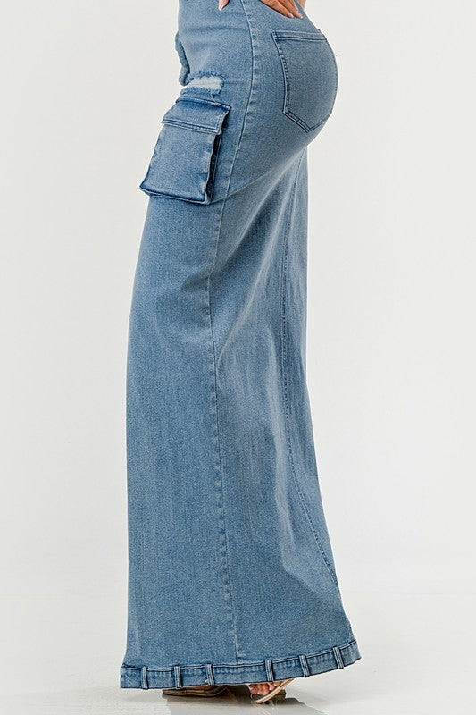 Denim Gown