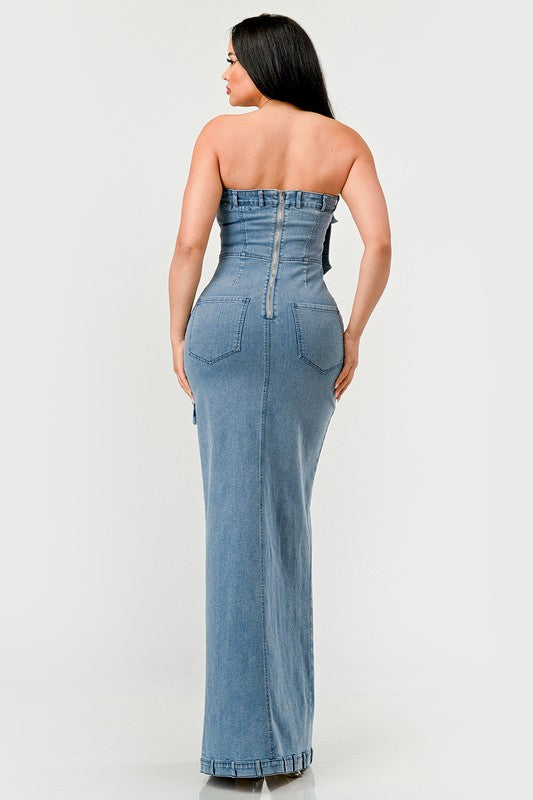 Denim Gown