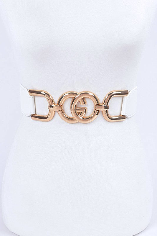 Plus Size Iconic Logo Elastic Belt