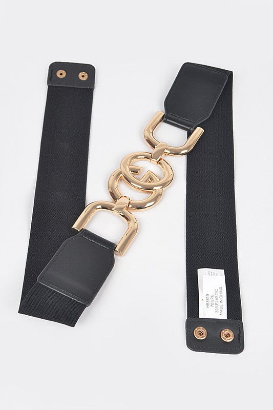 Plus Size Iconic Logo Elastic Belt