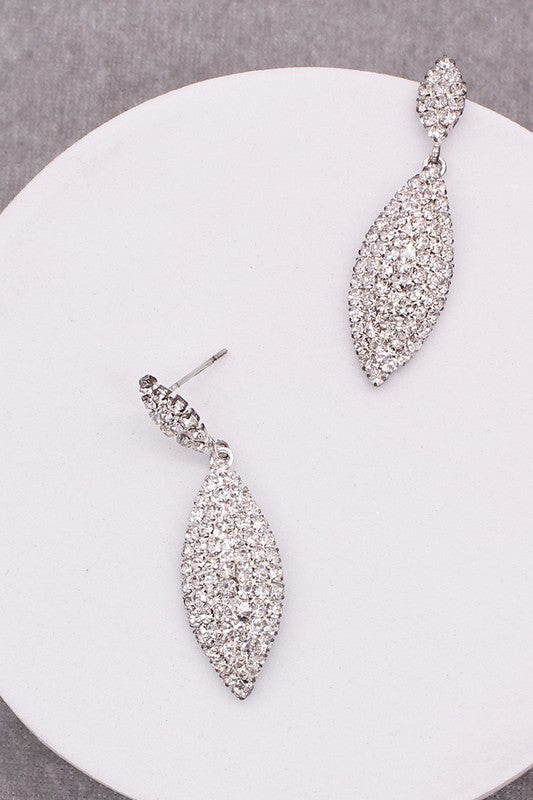 TEAR DROP DANGLE EARRINGS