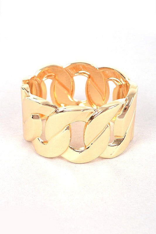 Cutout Hinged Iconic Bangle