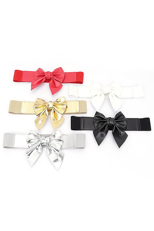 Bow Tie Elastic Belt