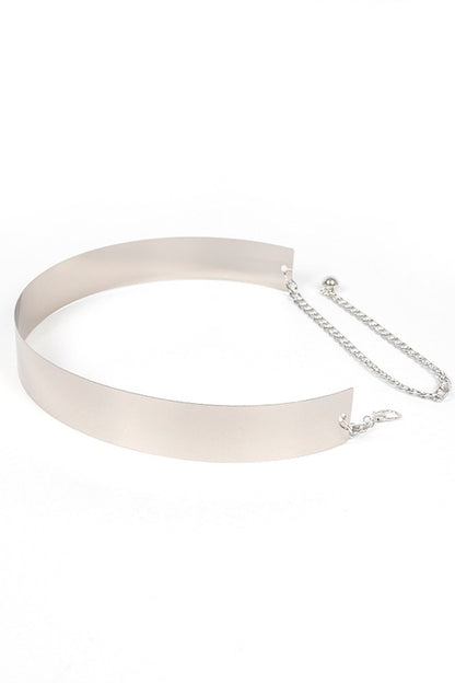 Metal Plate Molded Iconic Belt