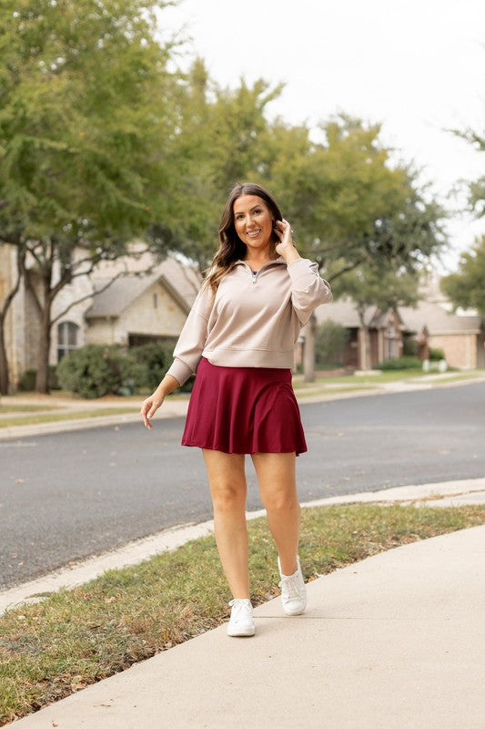 The Rosie - Red Skort