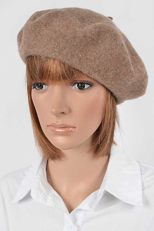 Wool Blend Fashion Beret