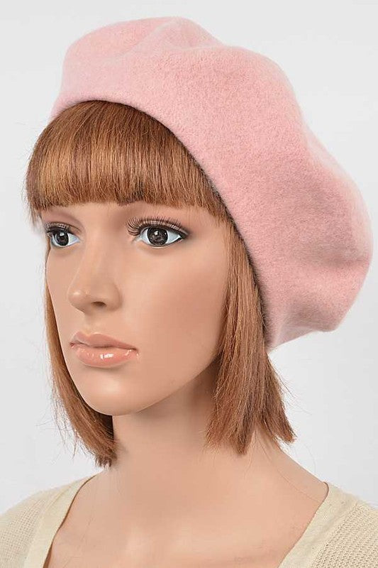 Wool Blend Fashion Beret