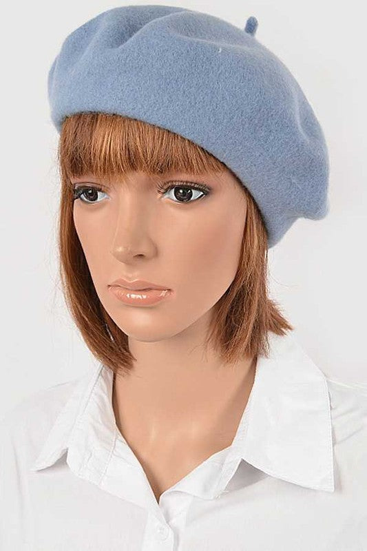 Wool Blend Fashion Beret