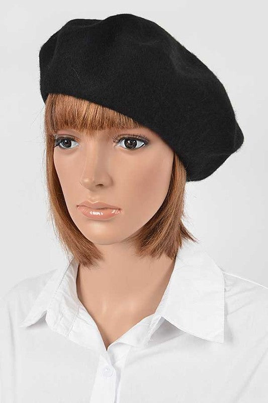 Wool Blend Fashion Beret