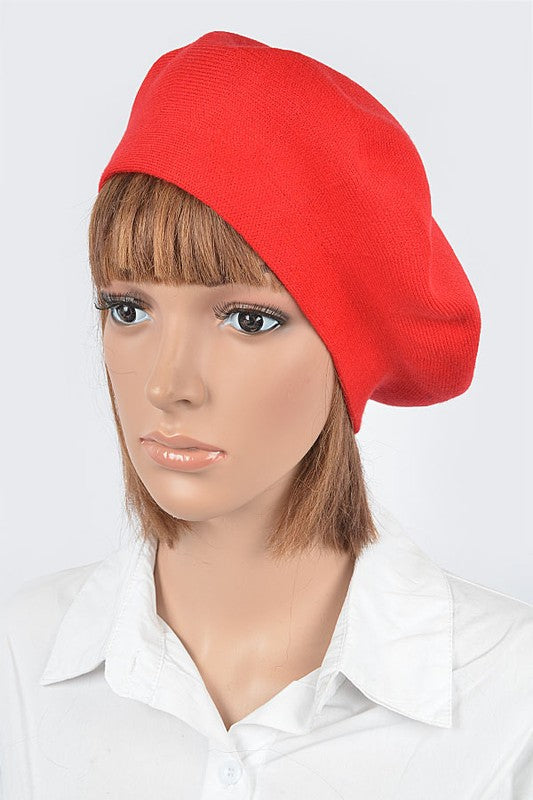 Soft Knit French Girl Beret