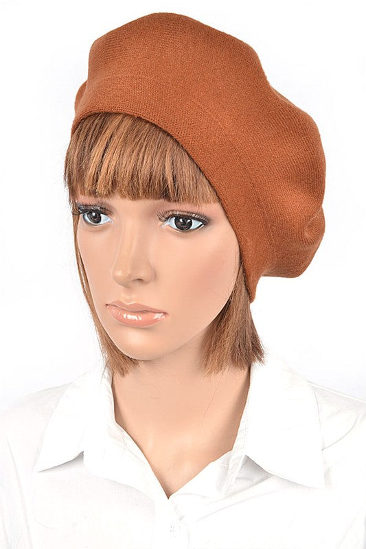 Soft Knit French Girl Beret