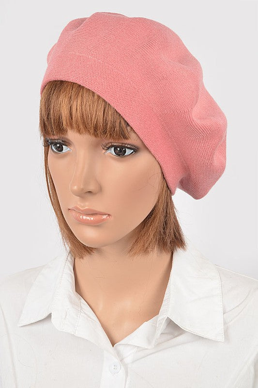 Soft Knit French Girl Beret