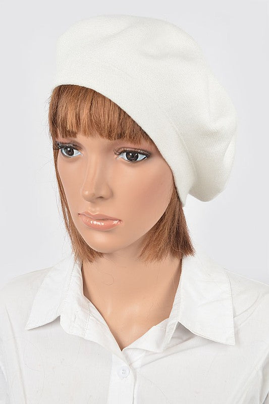 Soft Knit French Girl Beret