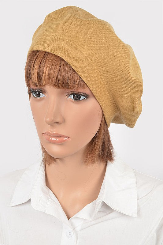 Soft Knit French Girl Beret