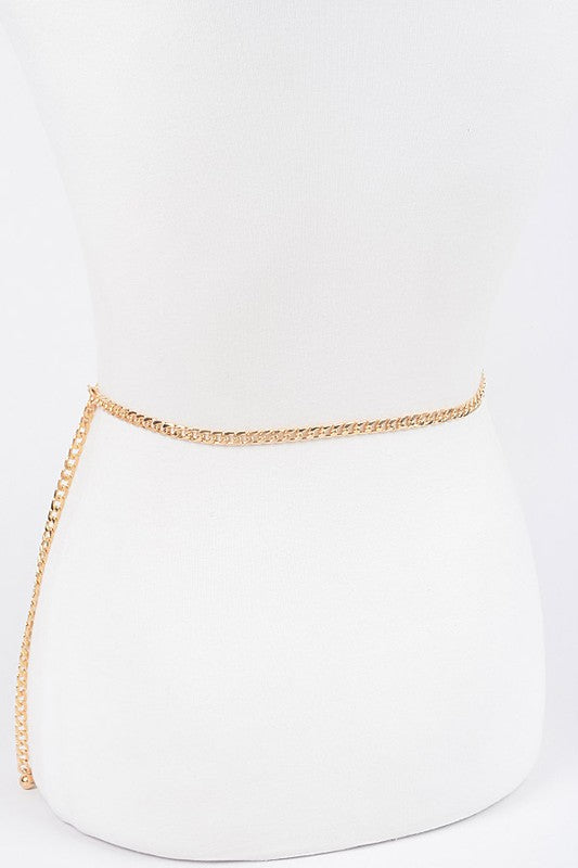 Iconic Layered Chain Belt