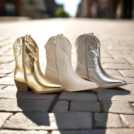 2 Beyoncé Inspired Western Cowboy Carter Booties