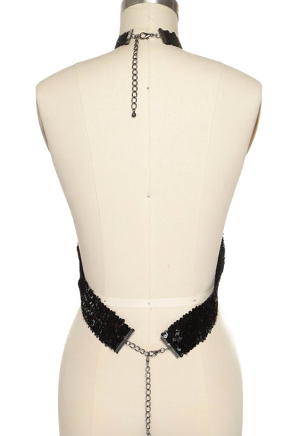 1 Elastic Sequins Body Chain