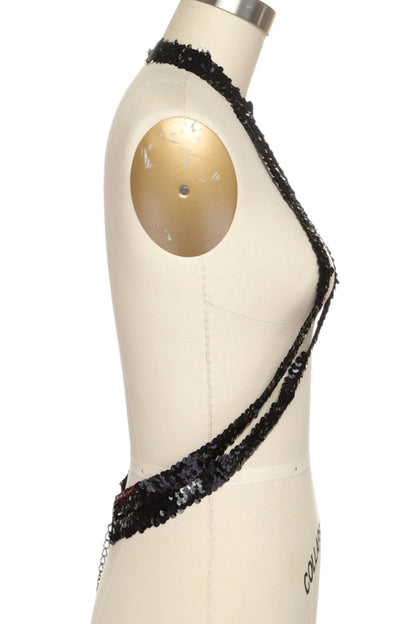 1 Elastic Sequins Body Chain