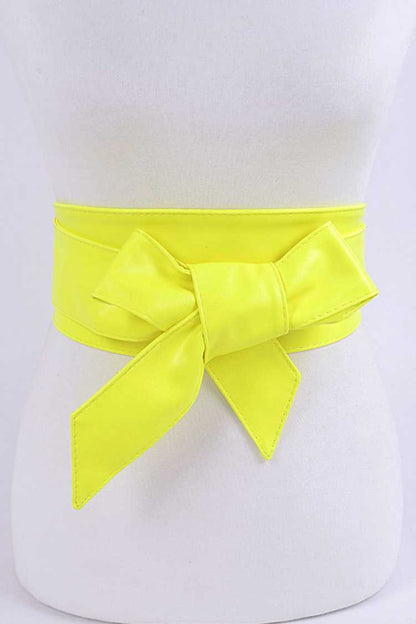Kimono Neon Obi Wrap Belt