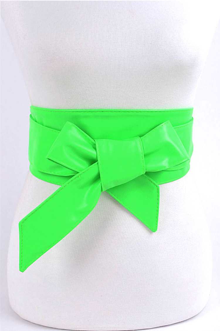 Kimono Neon Obi Wrap Belt