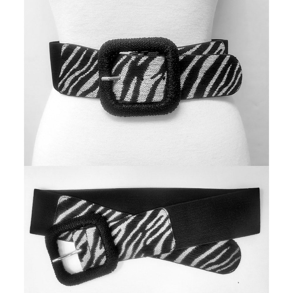 CiCi Animal Print Vegan Leather Belt