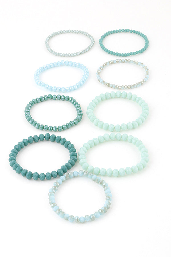 Stacking Stretch Bracelet Set (10 PC)