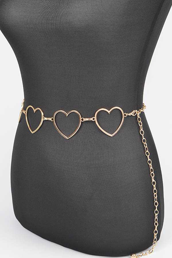 Heart Chain Belt