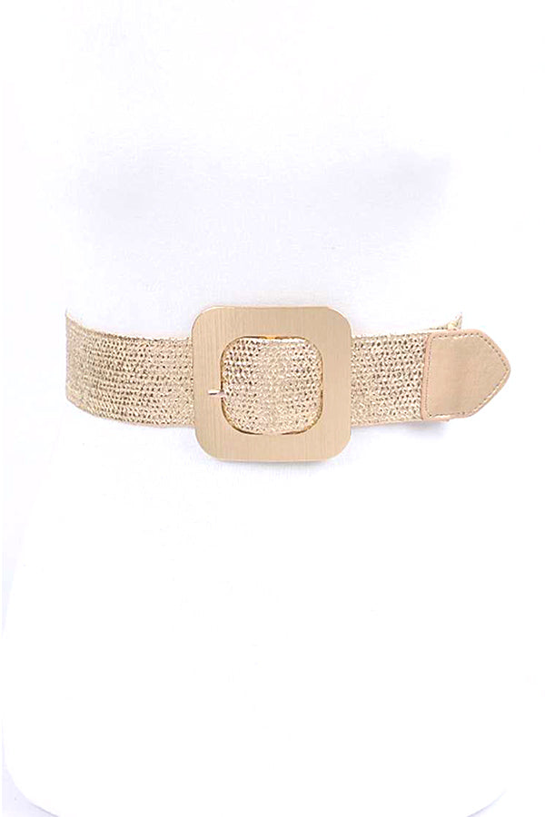 Gold Coated Straw Belt