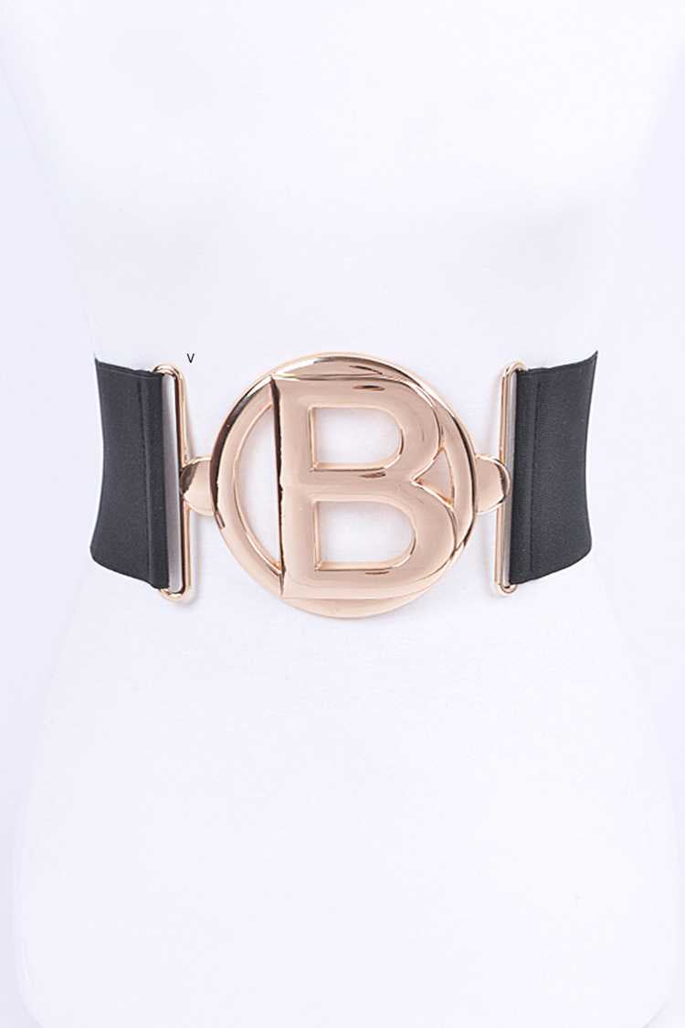 B Logo Statement Belt