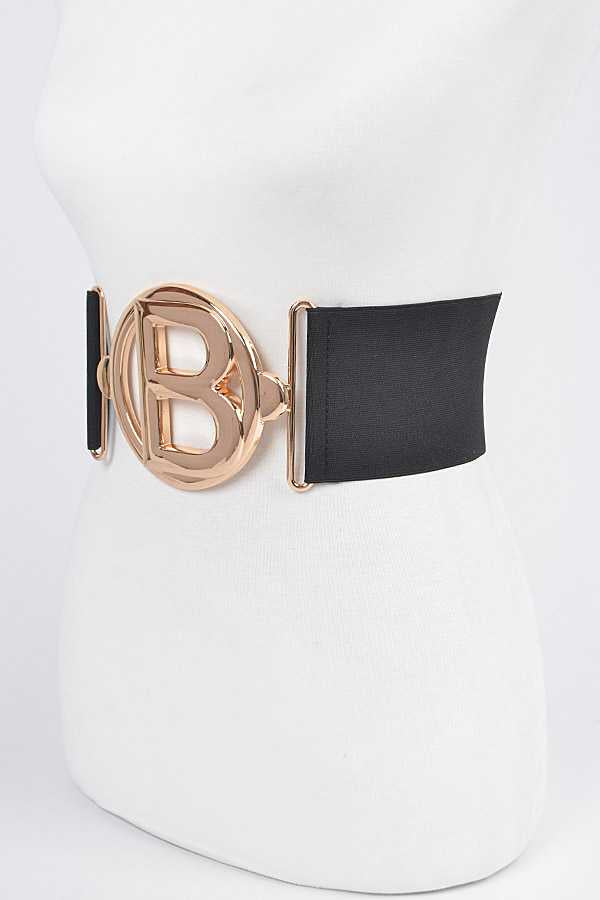 B Logo Statement Belt