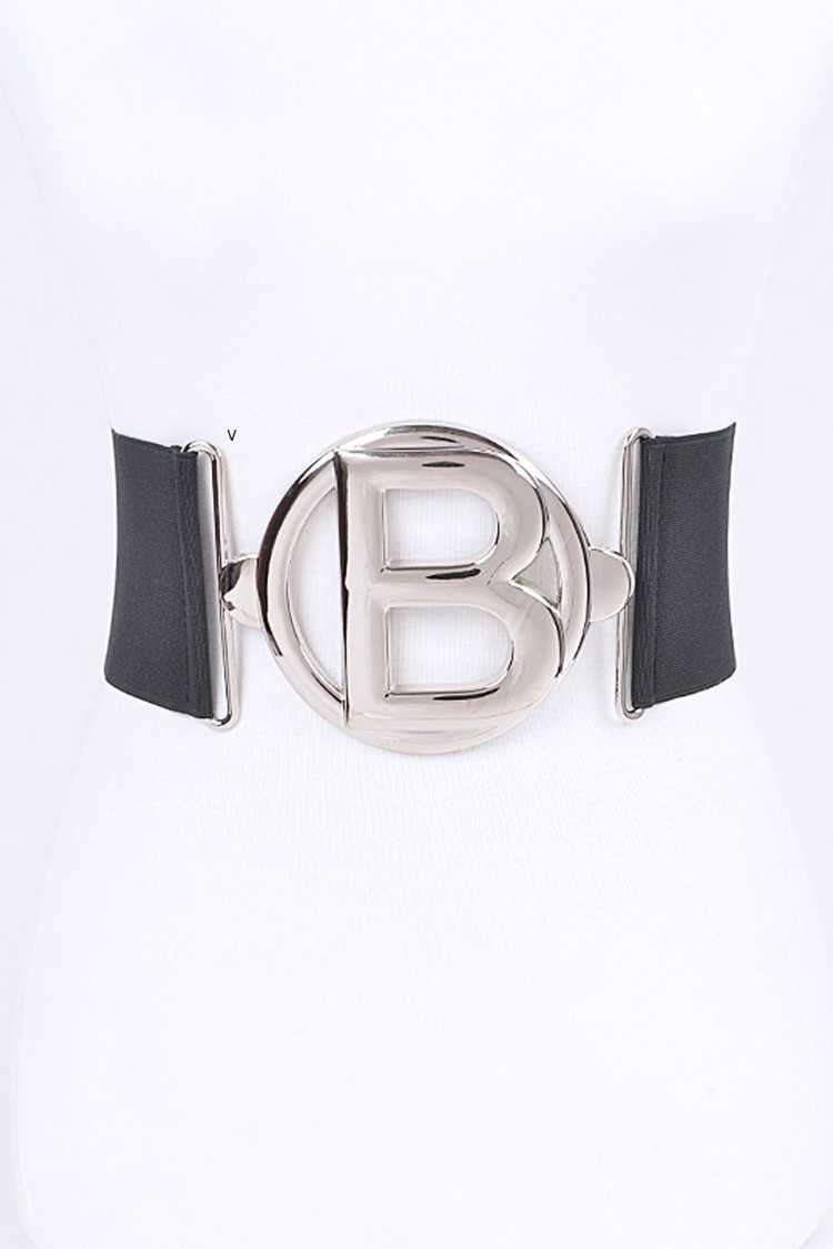 B Logo Statement Belt