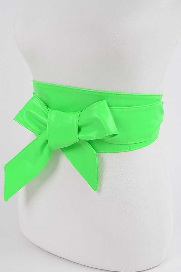 Kimono Neon Obi Wrap Belt