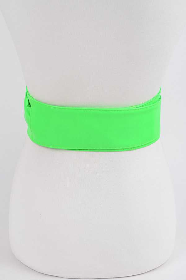 Kimono Neon Obi Wrap Belt