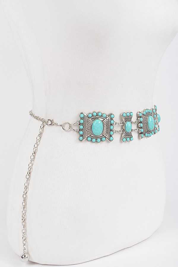 Concho Chain Belt