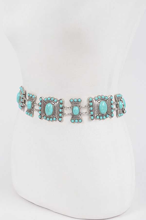 Concho Chain Belt