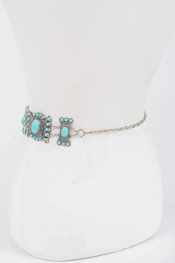 Concho Chain Belt