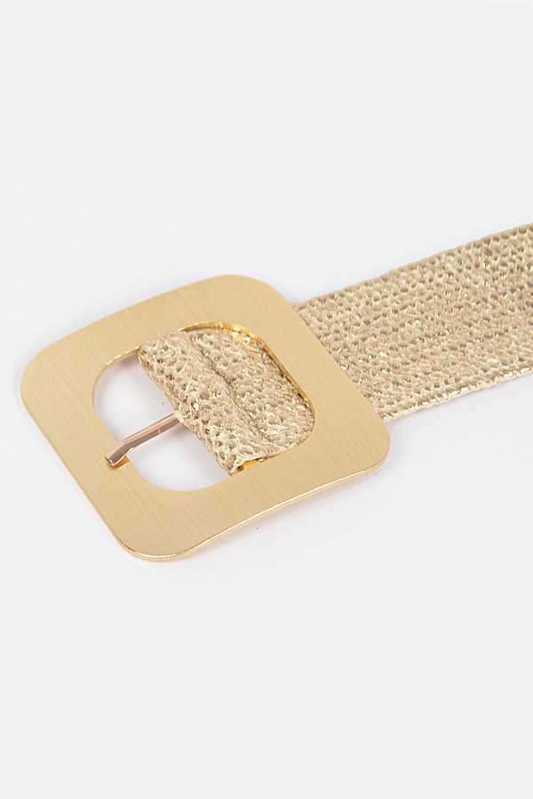 Gold Coated Straw Belt