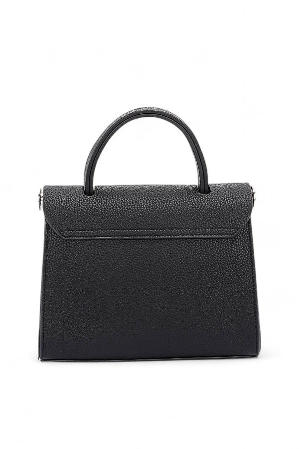 1 H Twist Lock Top Handle Crossbody Bag