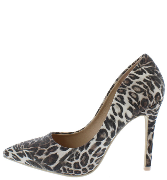 Ali Leopard Print High Heel Pumps